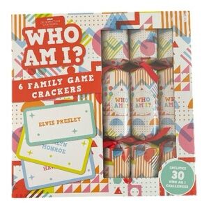 NWT   Who Am I? Family Game Crackers